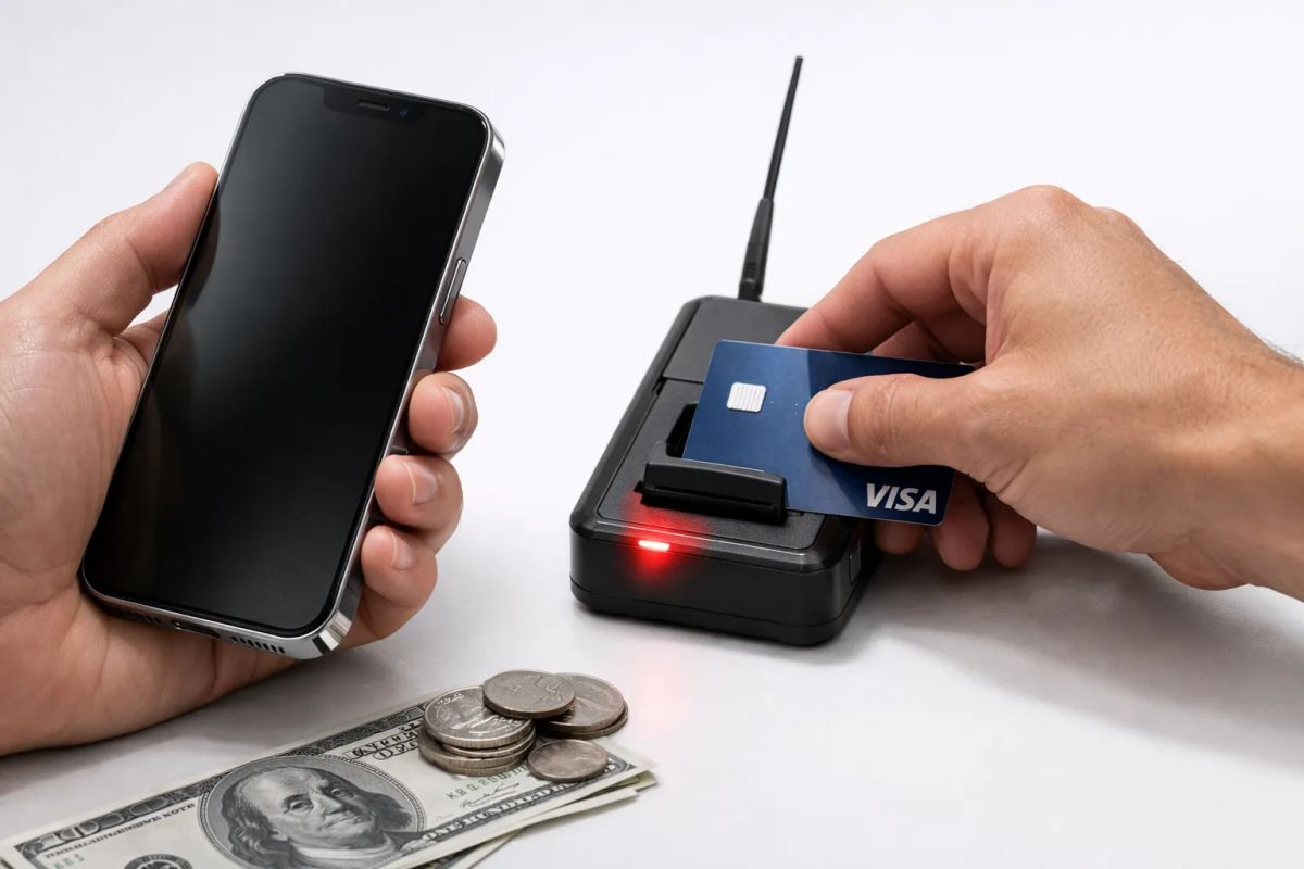 Forskere stjal 10.000 dollars fra MKBHD’s låste iPhone via NFC og Visa-kort Post feature image