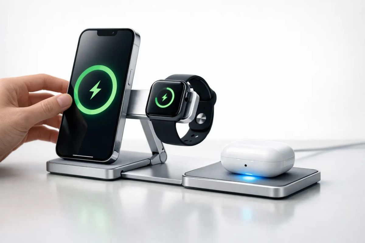 Satechi opdaterer populær 3-i-1 folde-lader med 25W – her er, hvad det betyder Post feature image