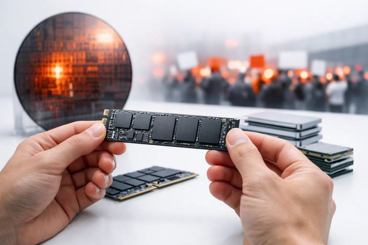 Uro hos Samsung kan forværre forsyningen af hukommelseschips globalt Post feature image