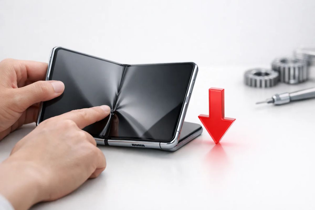 Apple-aktien falder efter rapport om forsinkelser af foldbar iPhone Post feature image