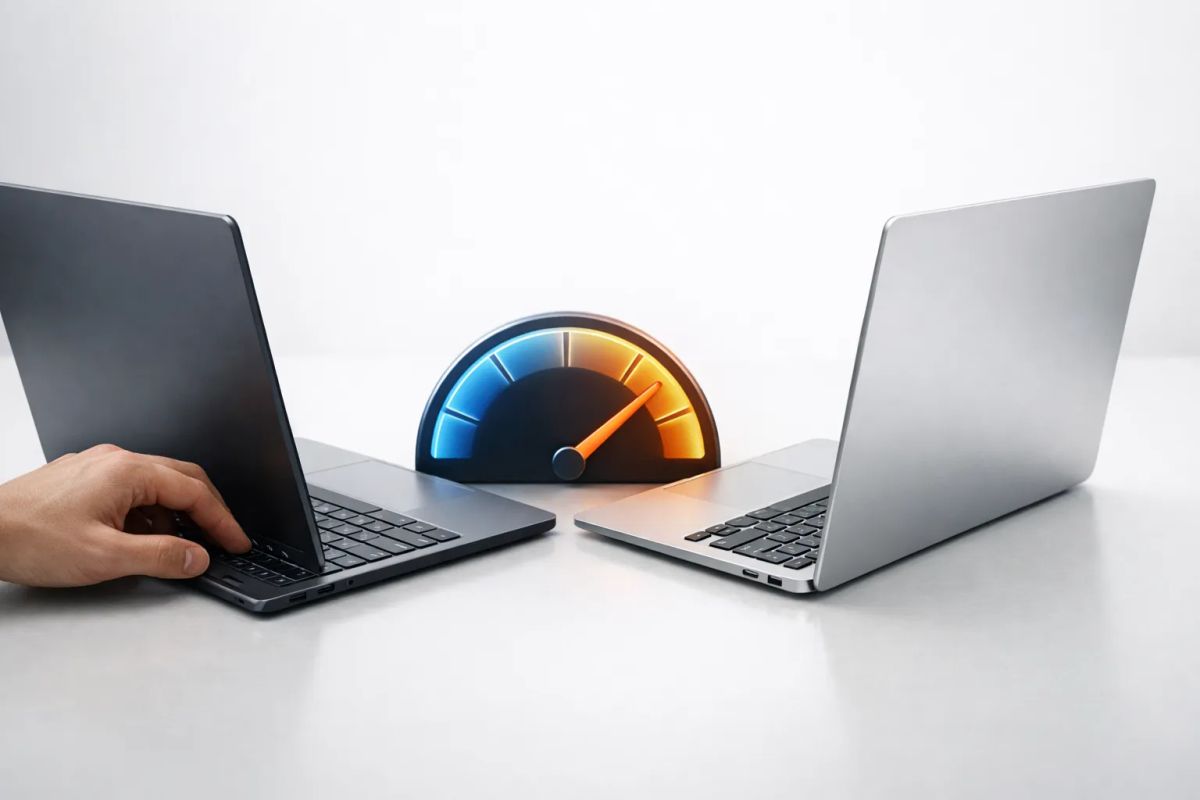 MacBook Neo vs. M4 MacBook Air (2025): real-world test sætter fokus på hverdagsydelse Post feature image