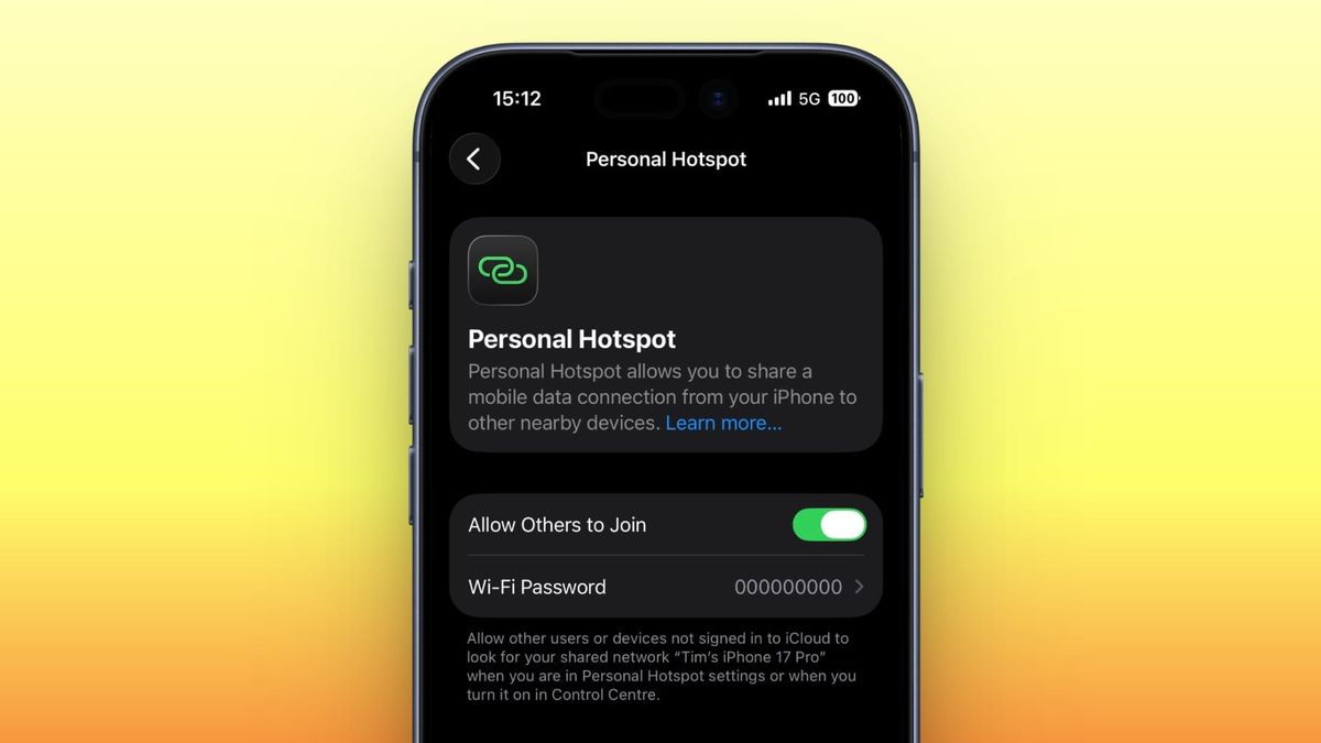 Sådan tjekker du, hvem der bruger dit iPhone-hotspot og hvor meget data de bruger Post feature image