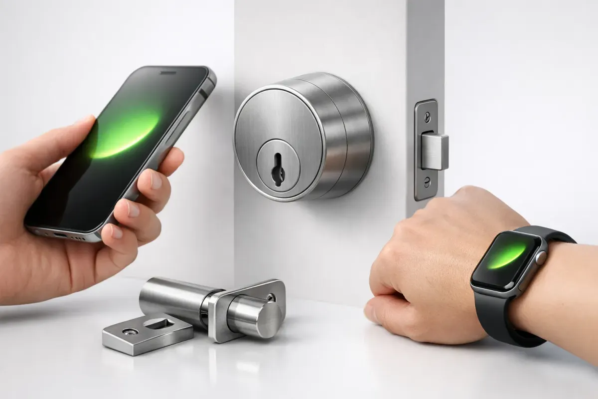 Level Lock Pro: Smartlåsen med Apple Home Key, du næsten ikke kan se på døren Artikelbillede