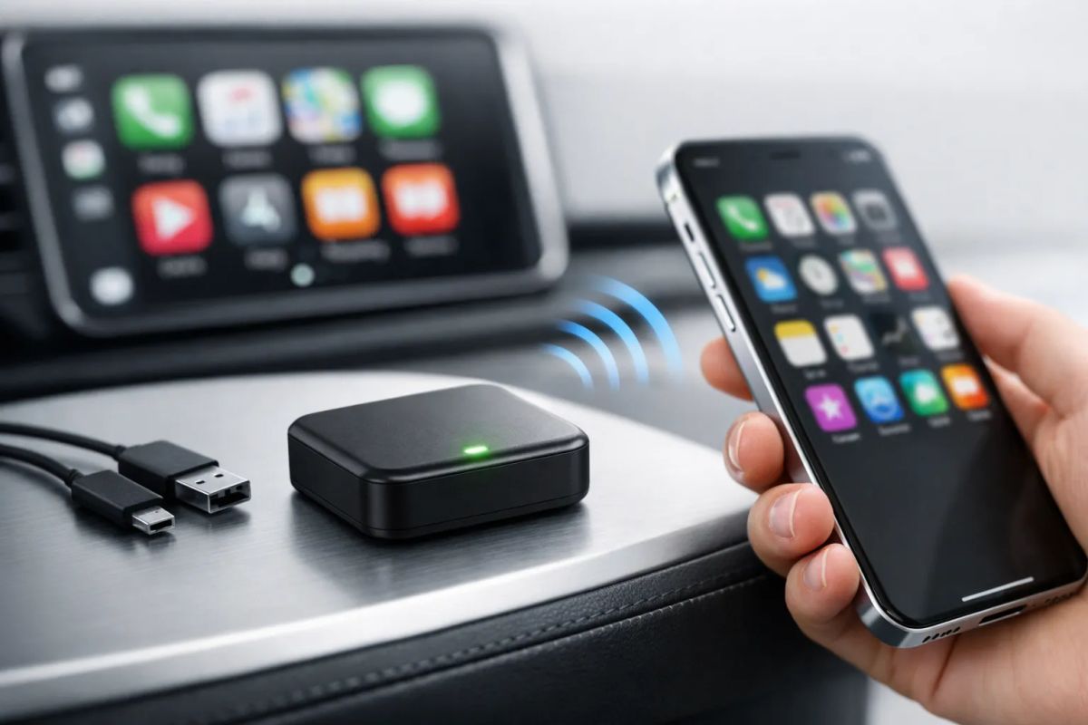 Gør kablet CarPlay trådløst for ca. 35 dollars: sådan kommer du hurtigt i gang Post feature image