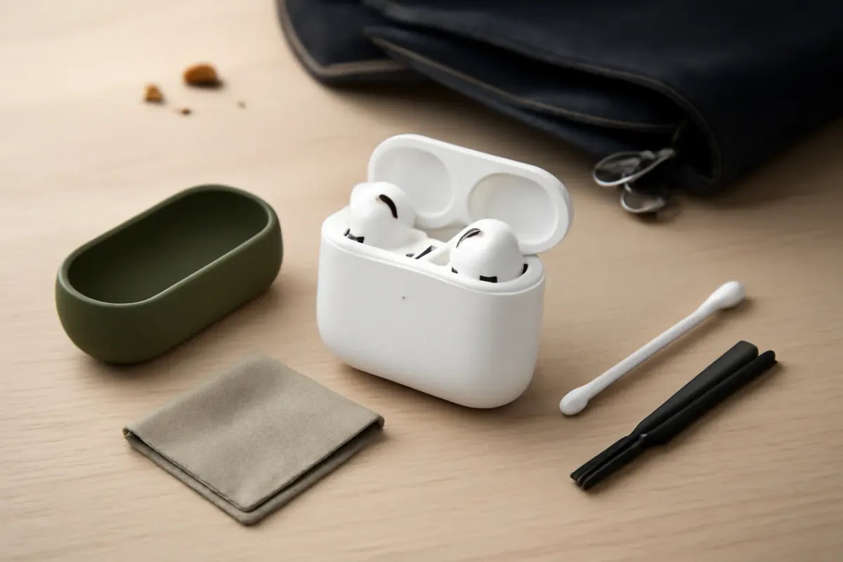 AirPods-cover og rengøring: sådan beskytter og vedligeholder du dem rigtigt Post feature image
