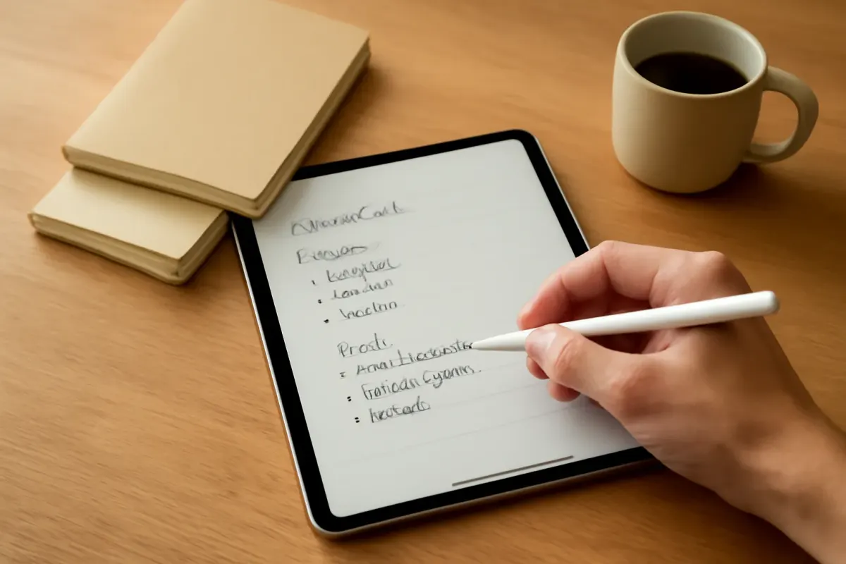 Perenne Note til iPad: Er det den rigtige notesbog, hvis du savner papirfølelsen? Artikelbillede