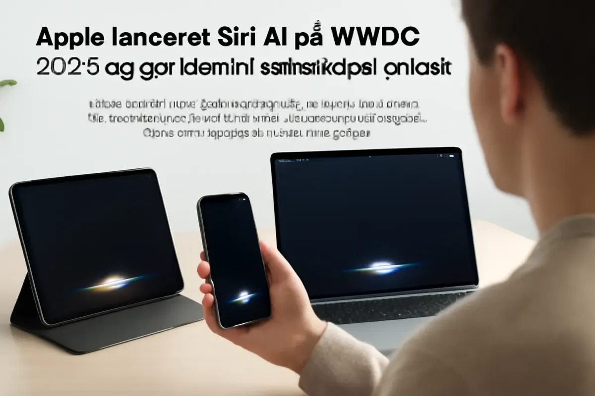 Apple lancerer Siri AI på WWDC 2026 og gør Gemini-samarbejdet officielt Artikelbillede