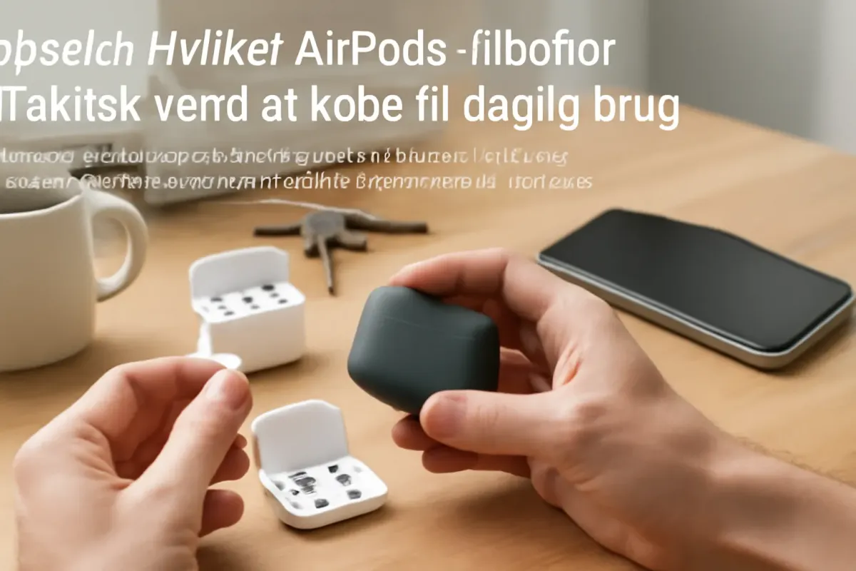 Købsråd: Hvilket AirPods-tilbehør er faktisk værd at købe til daglig brug? Artikelbillede