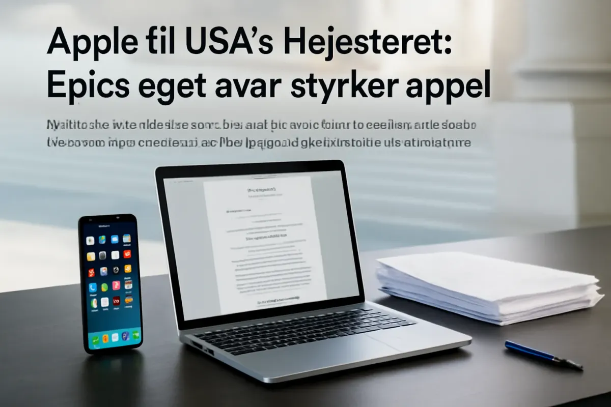 Apple til USA’s Højesteret: Epics eget svar styrker appel Artikelbillede