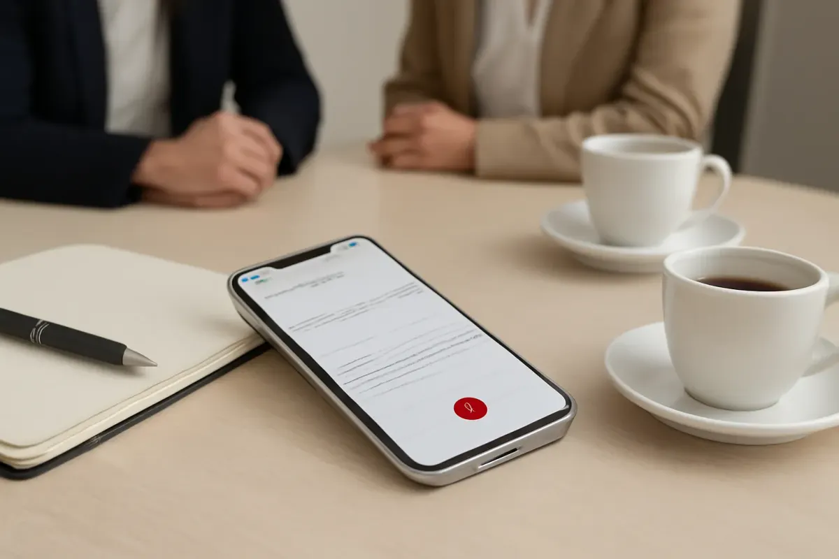 Guide: Sådan vurderer du en privat møde-transskriberingsapp til iPhone Artikelbillede