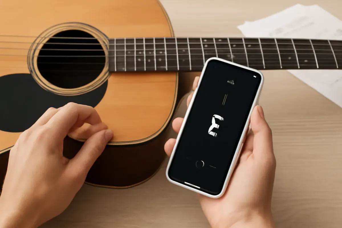 Ny guitar tuner-app til iPhone: det får du i App Store-versionen Artikelbillede
