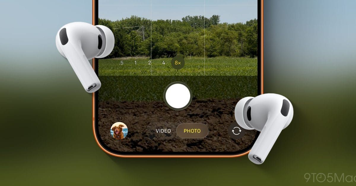 Sådan bruger du AirPods som kamerafjernbetjening på iPhone i iOS 26 Artikelbillede