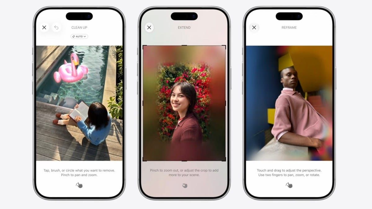 Apple giver Fotos-appen nye AI-værktøjer til perspektiv og billedudvidelse Artikelbillede