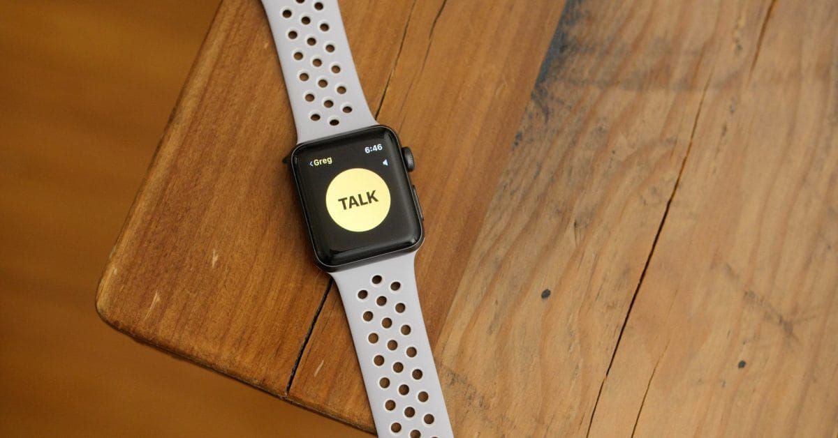 watchOS 27 ser ud til at fjerne Walkie-Talkie fra Apple Watch Artikelbillede