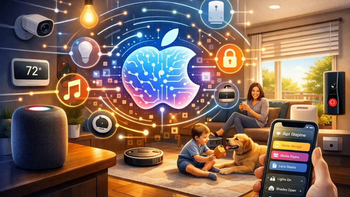 iOS 27 og tvOS 27 gør Home-appen smartere med Apple Intelligence Artikelbillede
