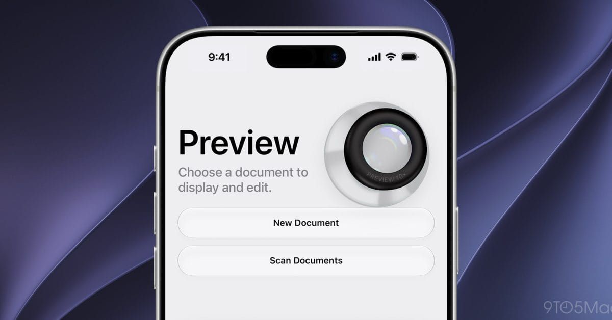 iOS 27 giver Preview den interaktive Liquid Glass-lup fra iPadOS 26 Artikelbillede