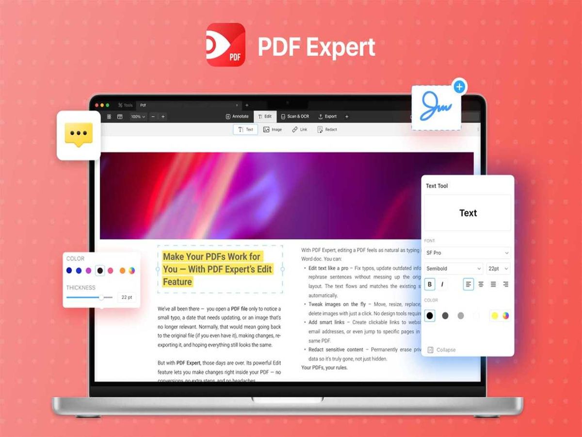 PDF Expert til Mac: livstidslicens til 79,99 USD gør PDF-arbejde lettere Artikelbillede