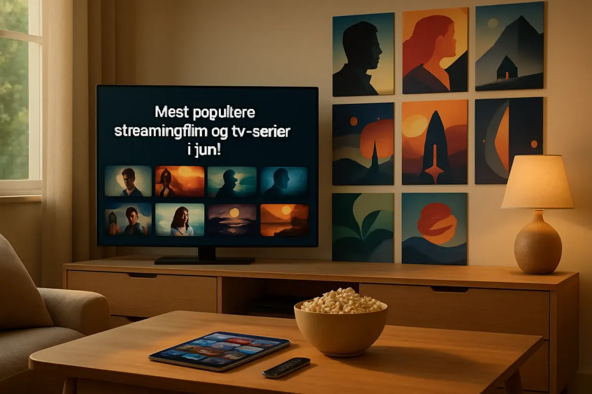 De mest streamede film og serier i juni Artikelbillede
