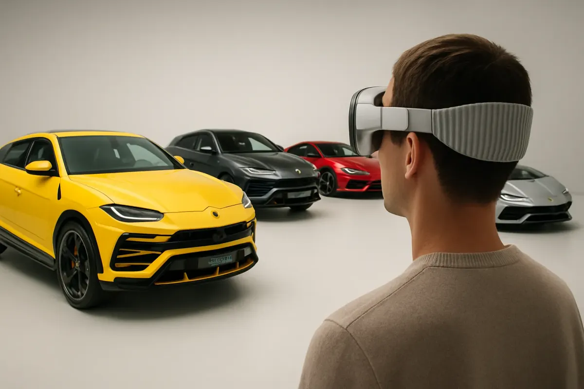 Lamborghini lancerer Vision Pro-app med fire nye modeller Artikelbillede