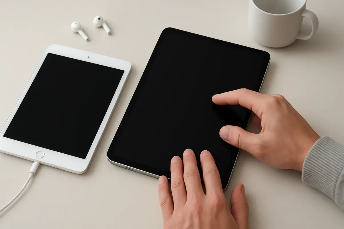 Sådan genstarter du iPad: normal og tvungen genstart trin for trin Artikelbillede