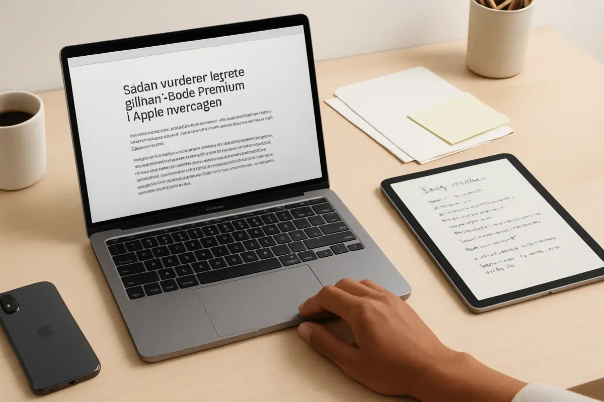 Guide: Sådan vurderer lærere gratis Claude Premium i Apple-hverdagen Artikelbillede