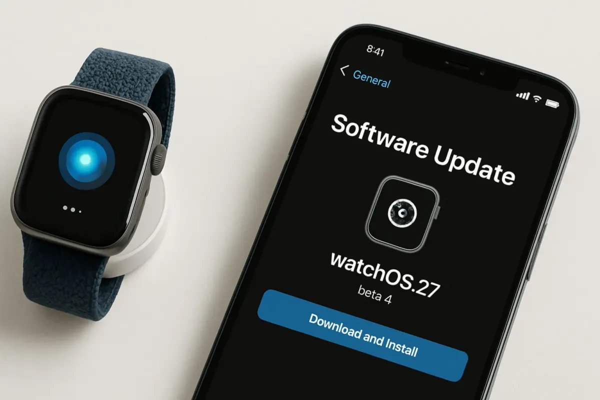 Apple sender watchOS 27 beta 4 til udviklere Artikelbillede