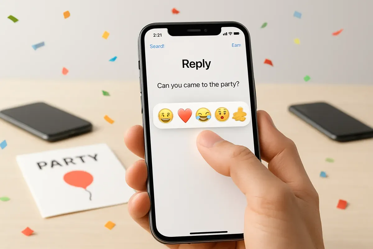Apple Invites får emoji-svar og konfetti i ny opdatering Artikelbillede