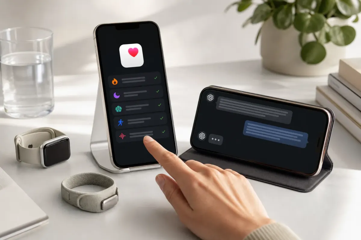OpenAI relancerer ChatGPTs Apple Health-funktion med bredere adgang Artikelbillede