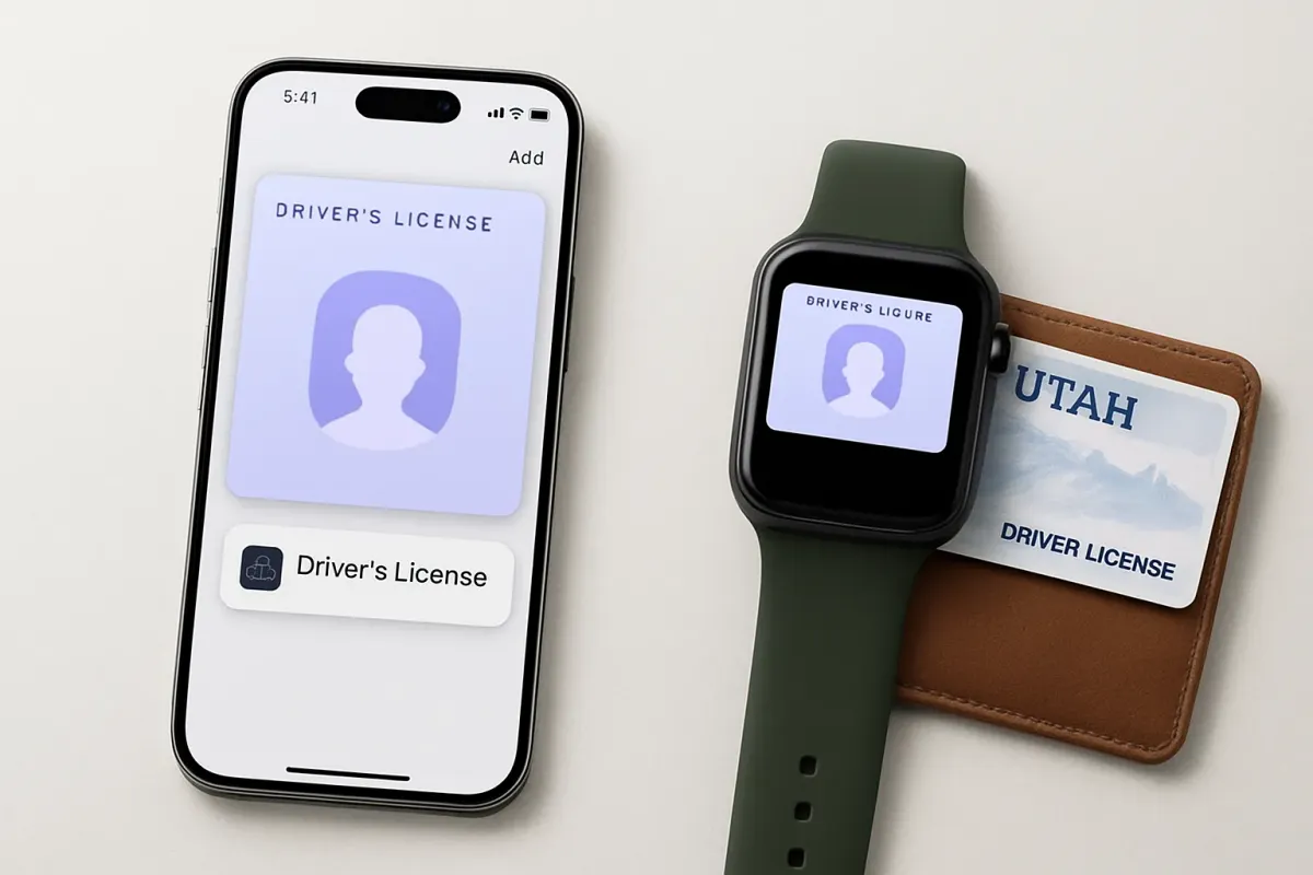 Apple Wallet kan snart få Utahs kørekort på iPhone og Apple Watch Artikelbillede