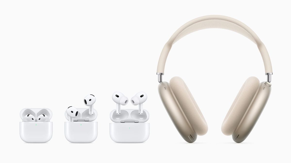Apples nuværende AirPods 4-serie, som muligvis får en efterfølger i to varianter
