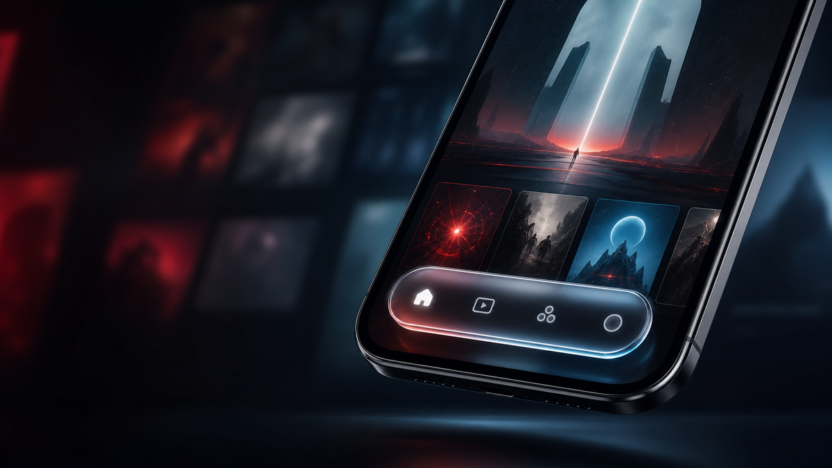 Netflix efterligner Liquid Glass – Apples design breder sig allerede Artikelbillede