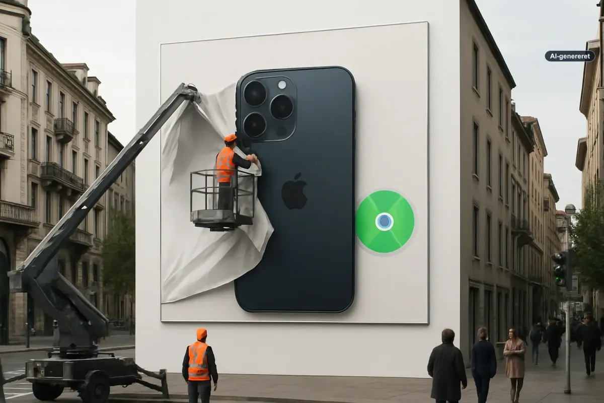Apple fjerner iPhone-annonce i Milano efter kritik fra børnegruppe Artikelbillede