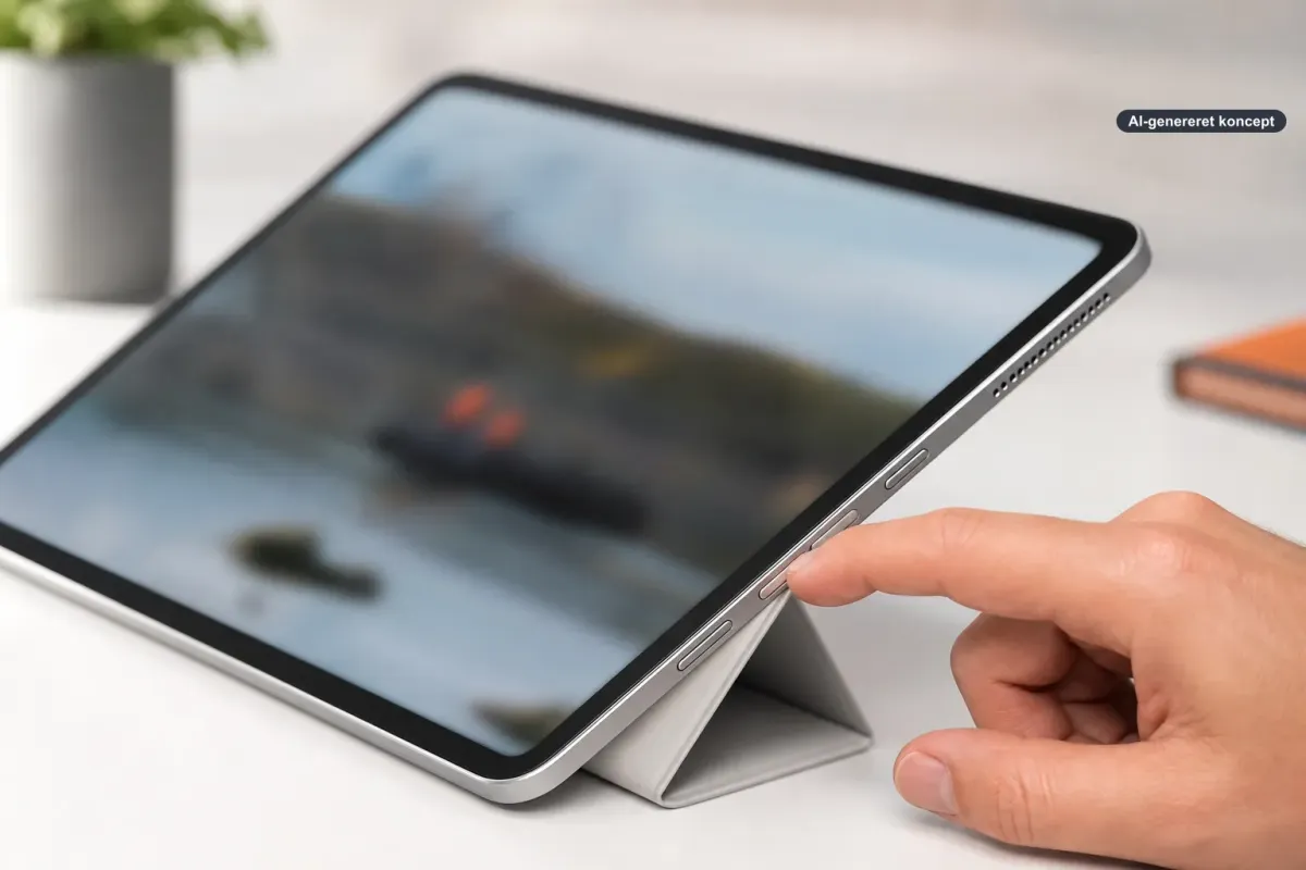 Patent peger på Camera Control til en fremtidig iPad Artikelbillede