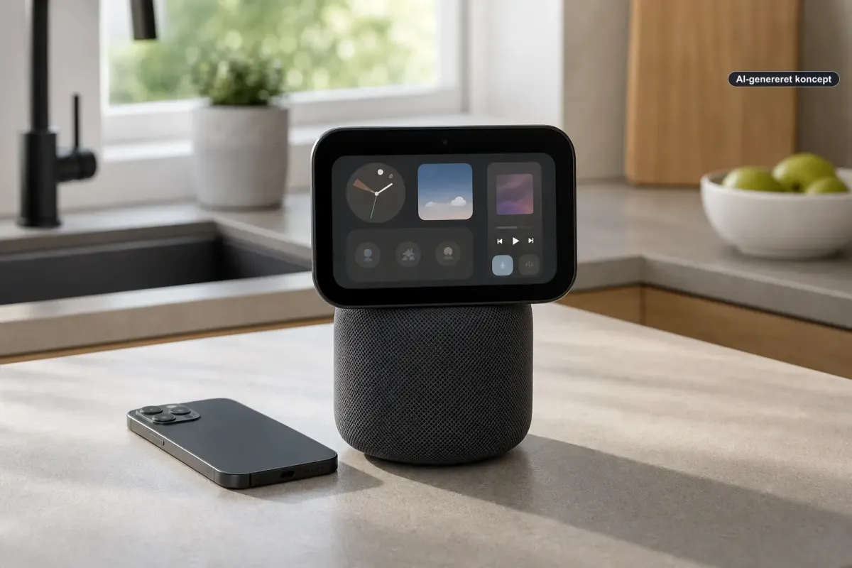 macOS 26.7 beta afslører HomePod med skærm og “Faces” Artikelbillede