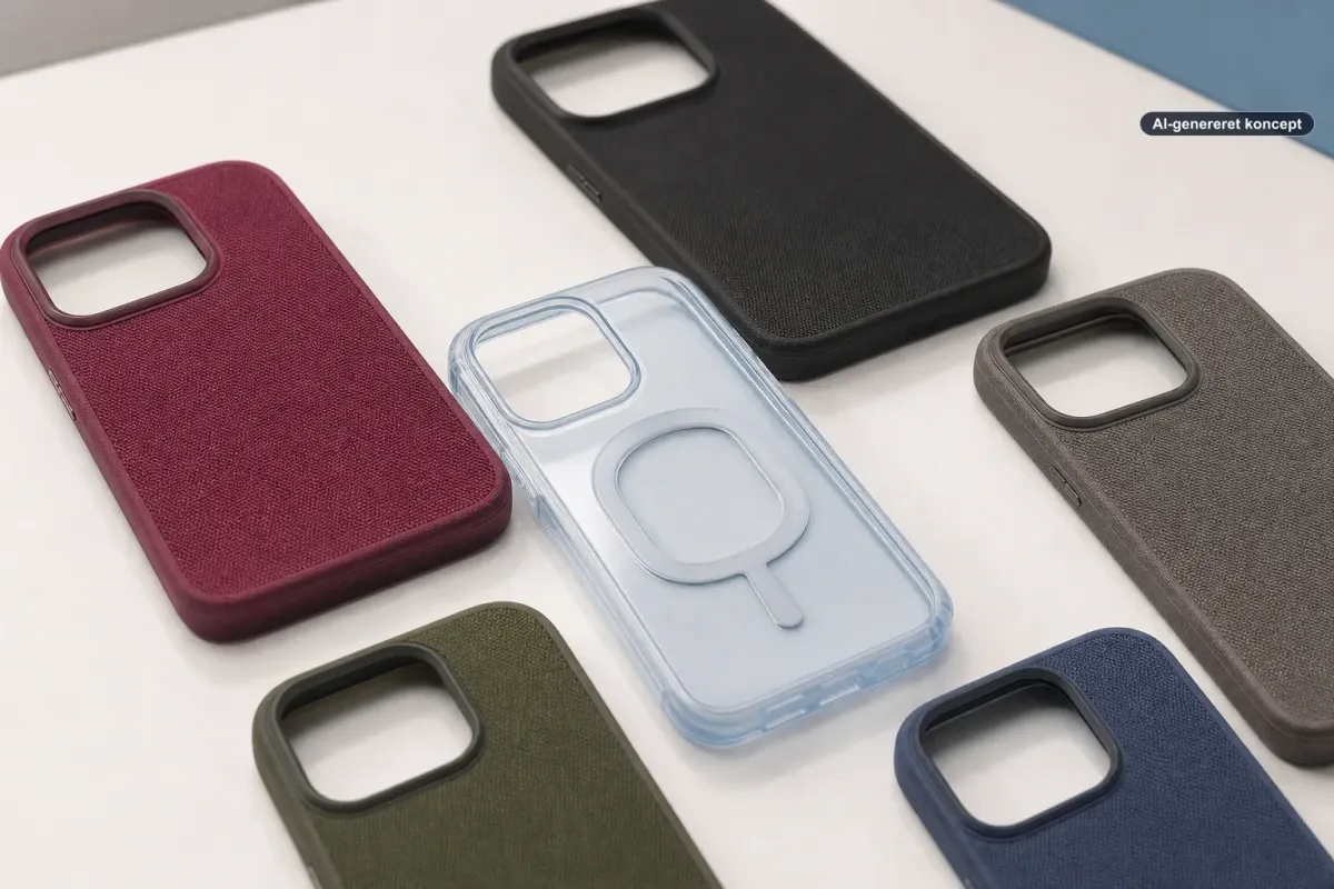 Fake cases peger på nye Clear- og TechWoven-farver til iPhone 18 Pro Artikelbillede