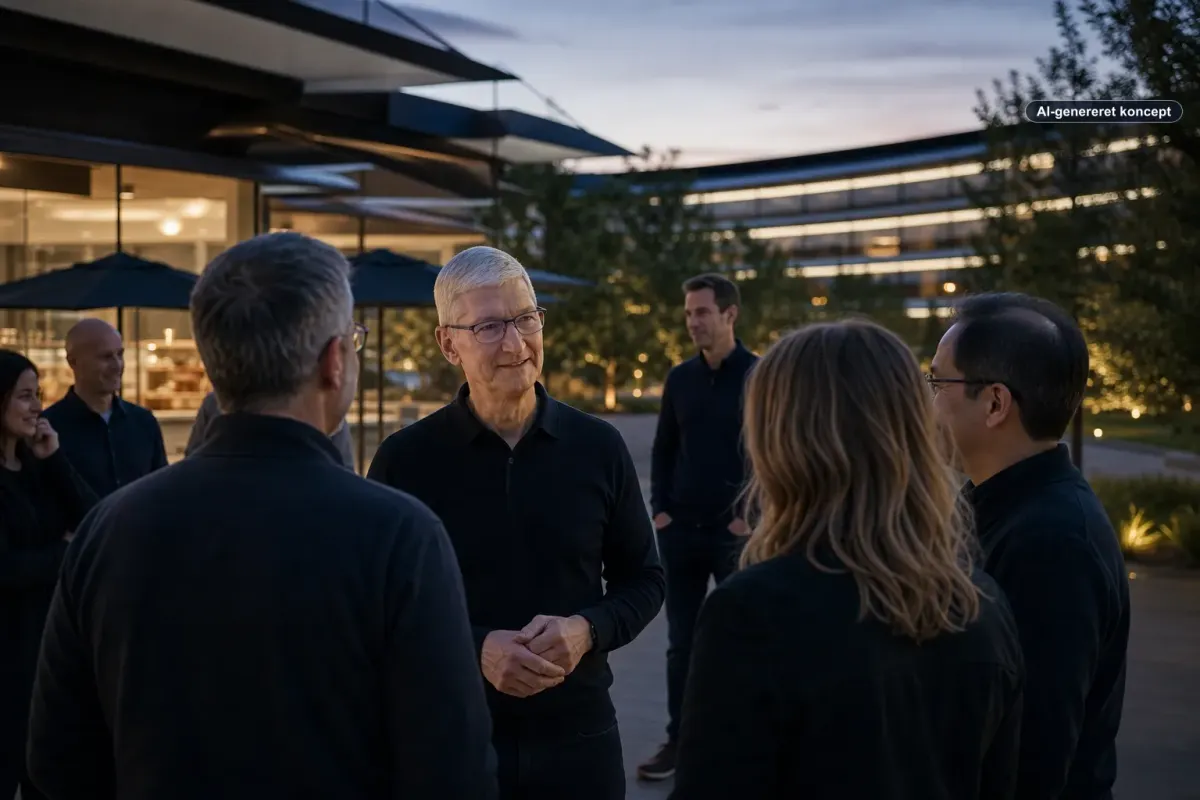 Apple holder afskedsfest for Tim Cook før Ternus overtager Artikelbillede