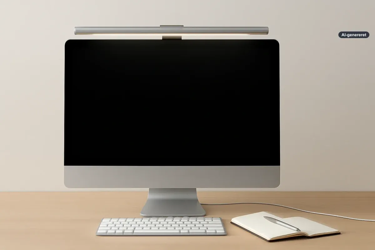 BenQ lancerer iScreenBar til iMac med lys, der matcher designet Artikelbillede