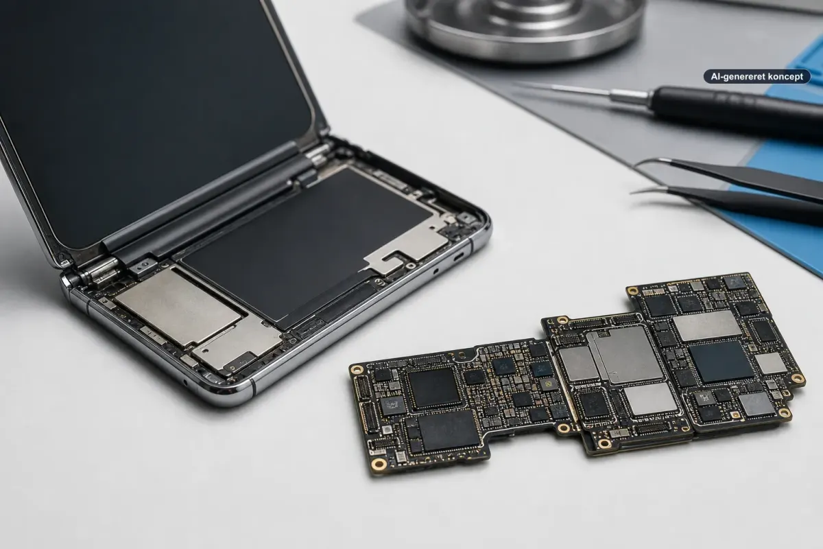 Lækkede billeder af foldbar iPhone-moderkort dukker op online Artikelbillede