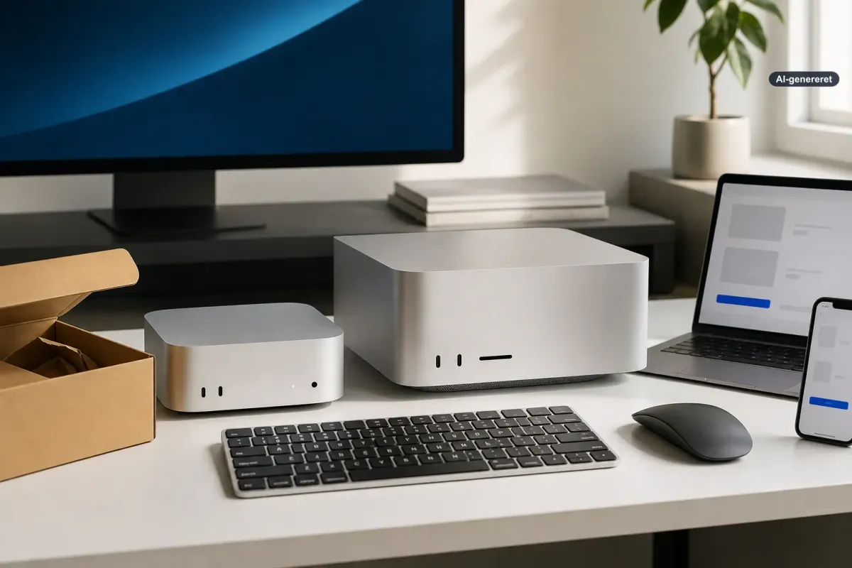 Nye Mac mini og Mac Studio kan nu forudbestilles hos Amazon Artikelbillede