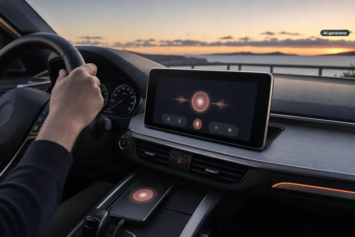 CarPlay understøtter nu fem store chatbot-apps – Claude er med Artikelbillede