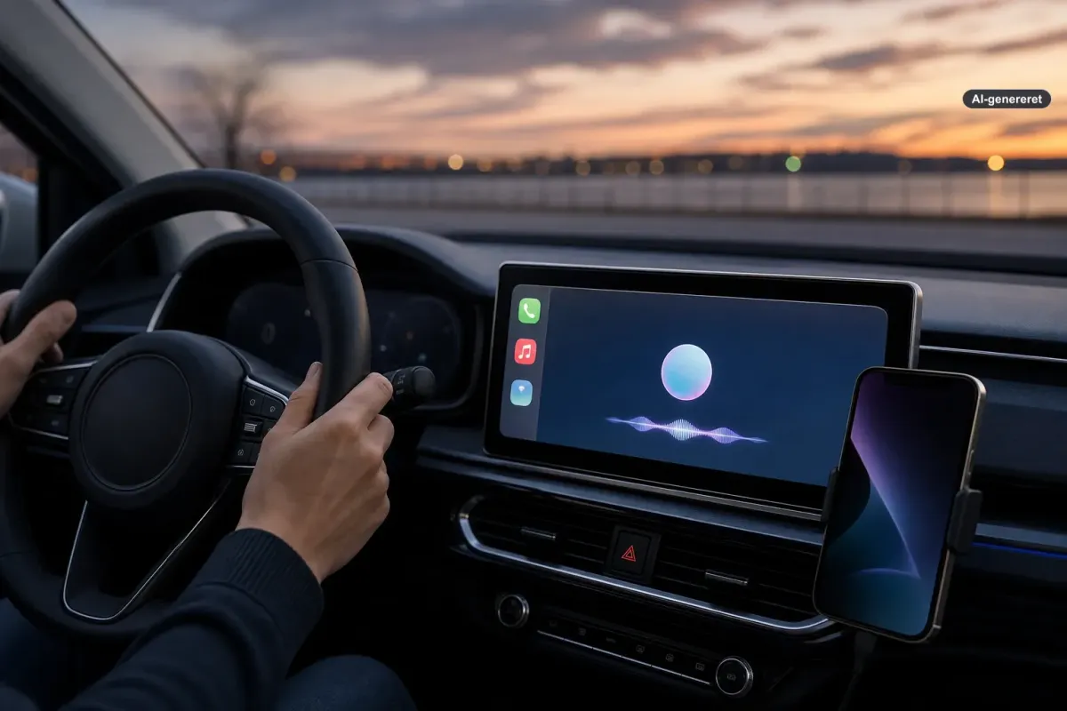 Claude er nu på CarPlay – Apples nye chatbot-åbning er live Artikelbillede
