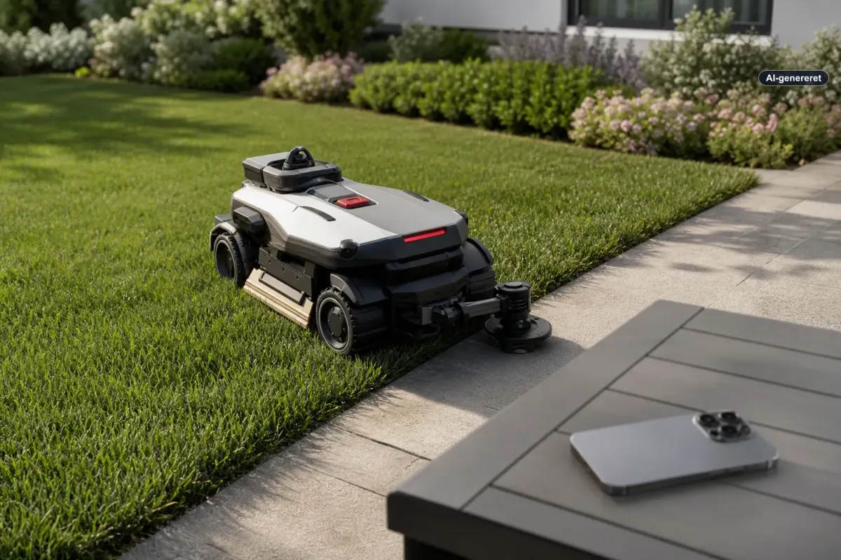 Ankers nye robotplæneklipper kan også trimme kanterne Artikelbillede
