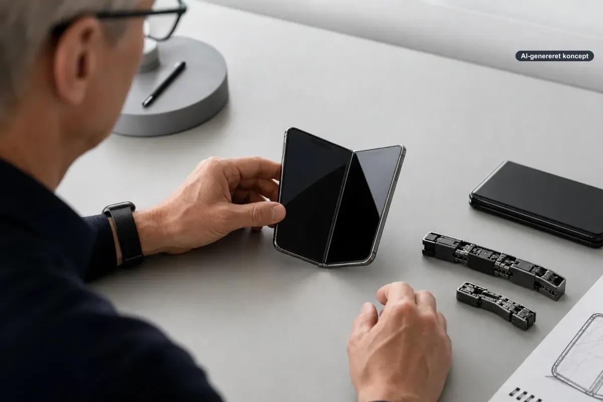 Tim Cook pressede på for foldbar iPhone i et årti Artikelbillede