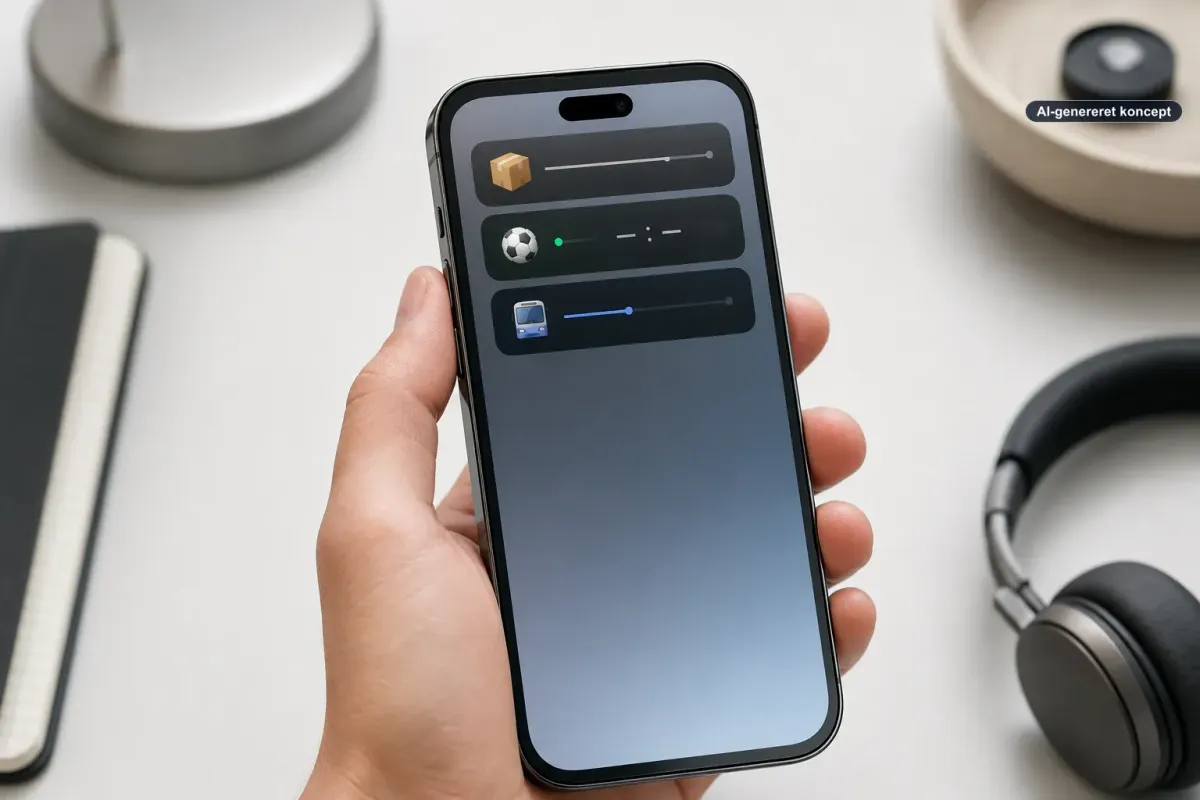 iPhone 18 Pro får mindre Dynamic Island og tredje Live Activity Artikelbillede