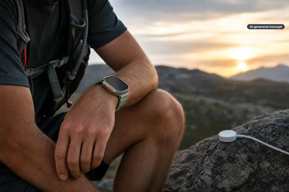 Apple Watch Ultra 4 får ifølge Bloomberg bedre batteritid Artikelbillede