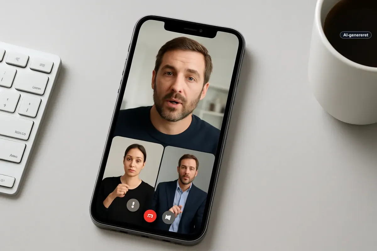 iOS 27.2 åbner FaceTime for tegnsprogstolke i videoopkald Artikelbillede