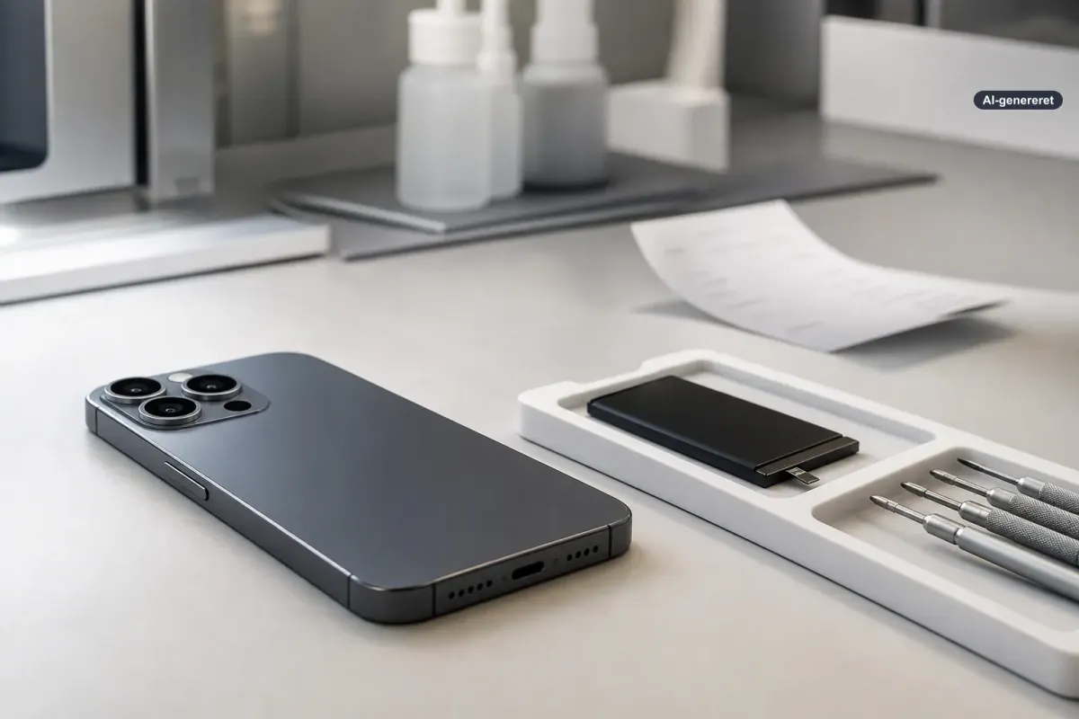 iPhone 18 Pro får dyrere batteriskift uden for garanti Artikelbillede