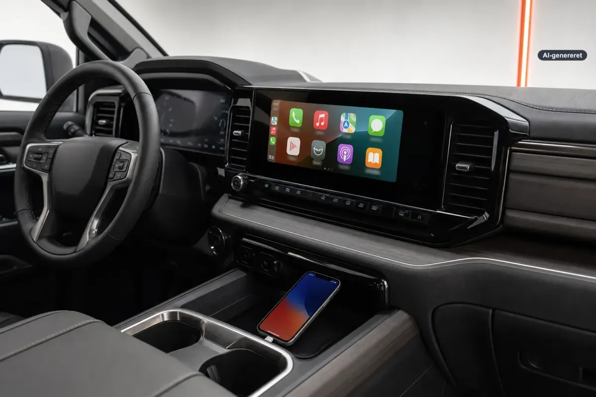 GM bringer Apple CarPlay tilbage i 2027 Silverado og Sierra Artikelbillede