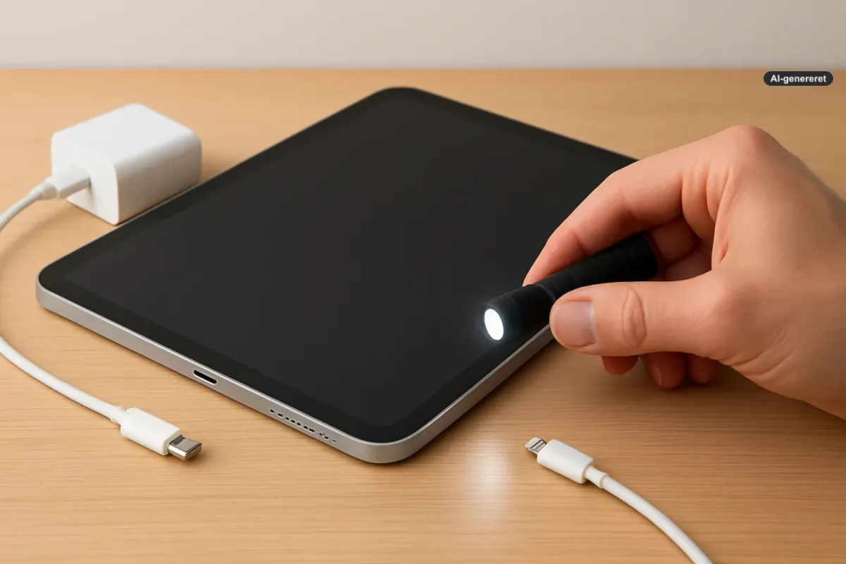 iPad lader ikke? Sådan finder du fejlen og får den til at lade igen Artikelbillede
