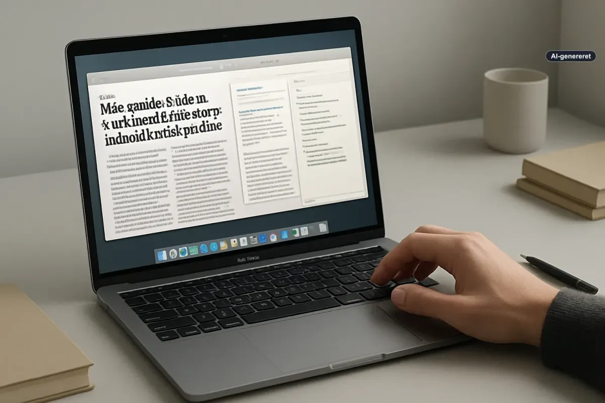 Mac-guide: Sådan vurderer du true story-indhold kritisk på din Mac Artikelbillede
